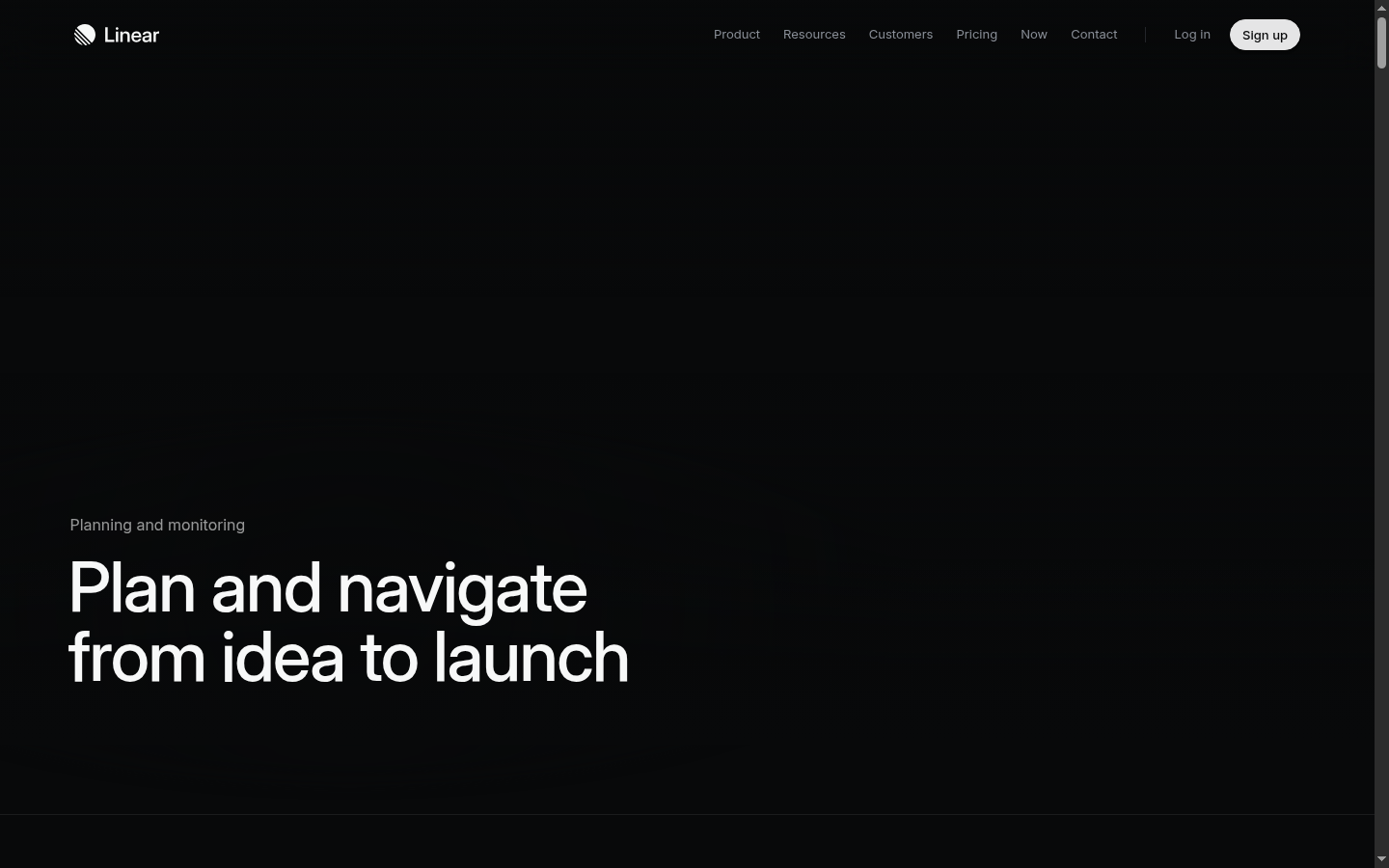 Screenshot of linear.app/plan — the screen Wisp-11 was looking at 04:32 into the run.